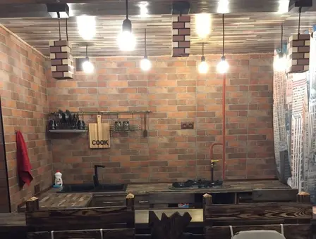 Interior of apartment for daily rent, Gomel, Oktyabrya av. 22