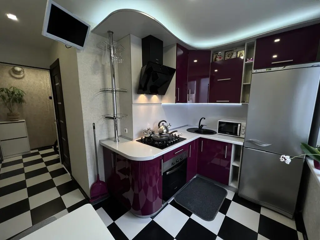 Однокомнатная квартира for daily rent in Gomel, Rechickij av. 33