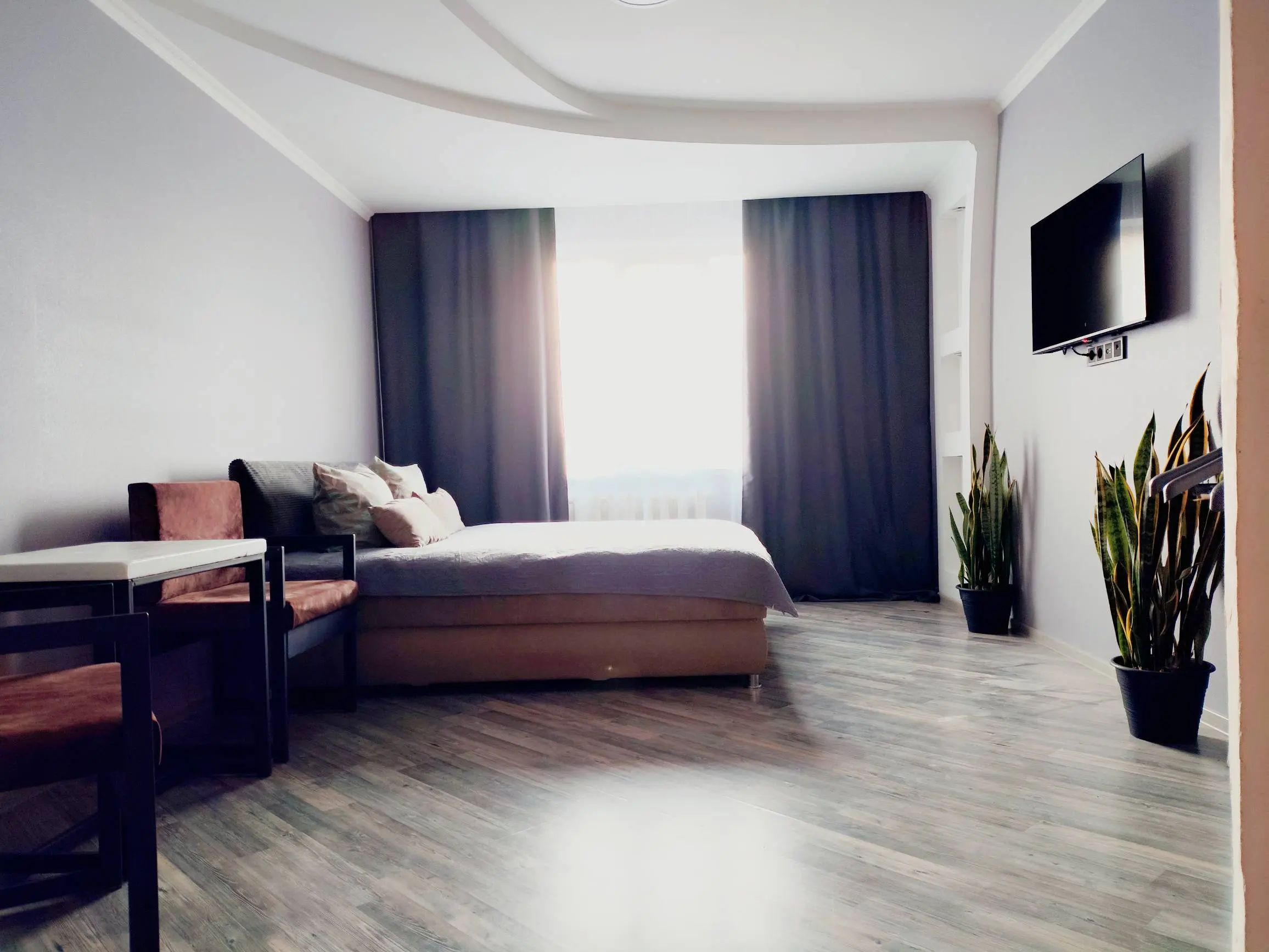 Interior of apartment for daily rent, Gomel, Rechickij av. 114