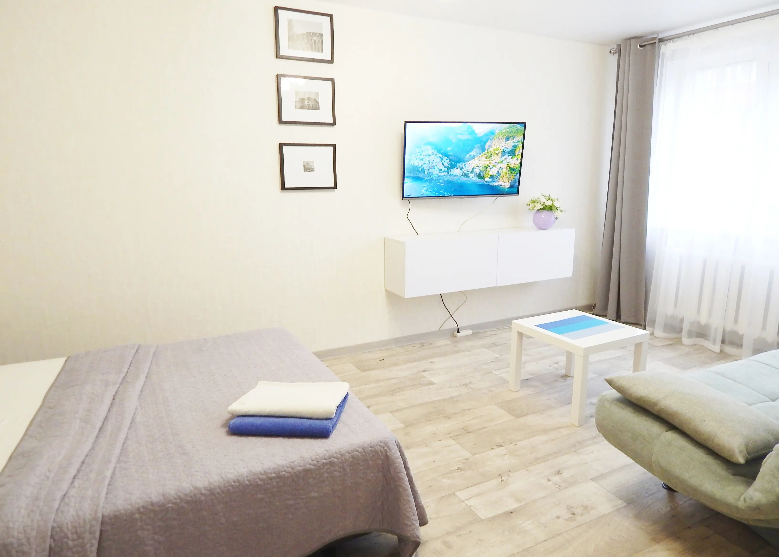 Однокомнатная квартира for daily rent in Gomel, Rogachyovskaya str. 2г