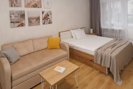 View of apartment for daily rent, Gomel, Pobedy av. 18а — photo 3