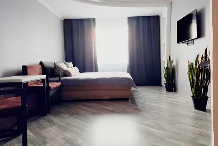 Interior of apartment for daily rent, Gomel, Rechickij av. 114